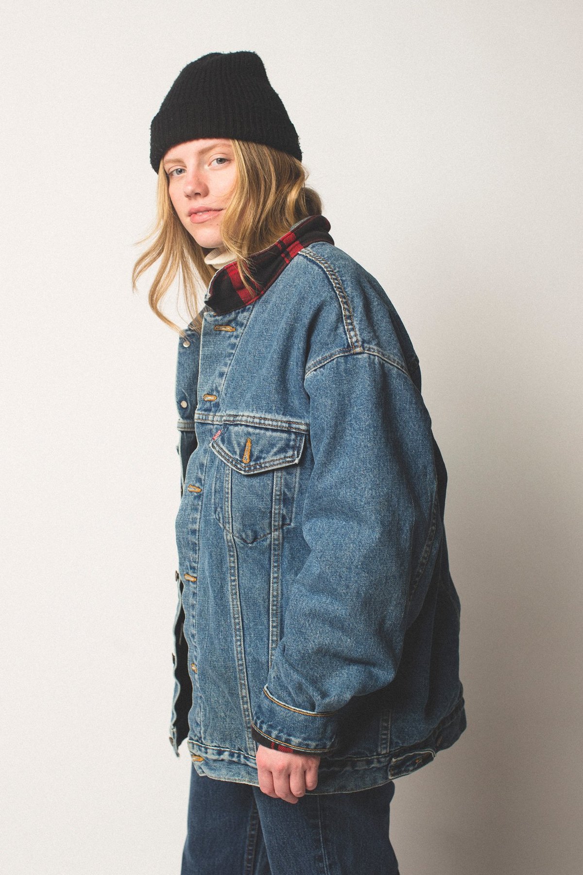 Levis Flannel-Lined Denim Jacket 