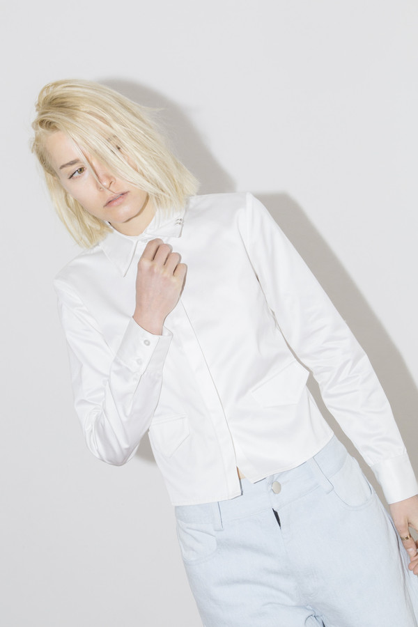 Sandy Liang White Simone Top Sandy Liang White Simone Top