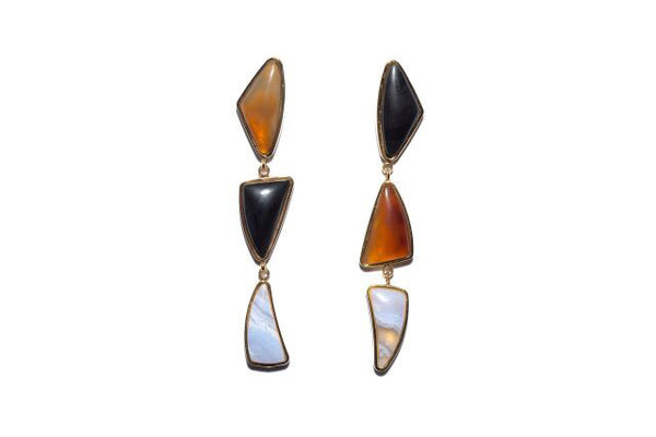 LIZZIE FORTUNATO PREHISTORIC EARRINGS LIZZIE FORTUNATO PREHISTORIC EARRINGS