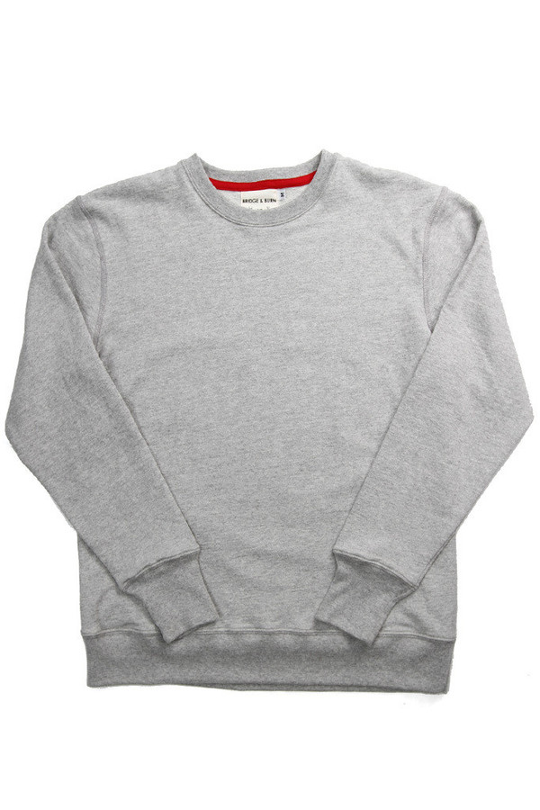 Men's Bridge & Burn Columbiaknit Sweatshirt Grey Men's Bridge & Burn Columbiaknit Sweatshirt Grey