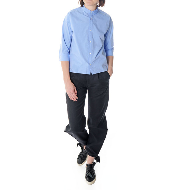 08sircus Blue Button-Up Blouse 08sircus Blue Button-Up Blouse
