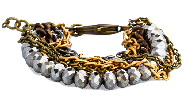 Grayling Crystalline Bracelet in Chrome Grayling Crystalline Bracelet in Chrome