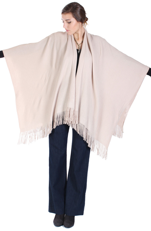 Rikka Taupe Wrap Scarf Rikka Taupe Wrap Scarf