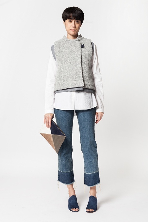 Reality Studio Sign-e Waistcoat - Gray Reality Studio Sign-e Waistcoat - Gray