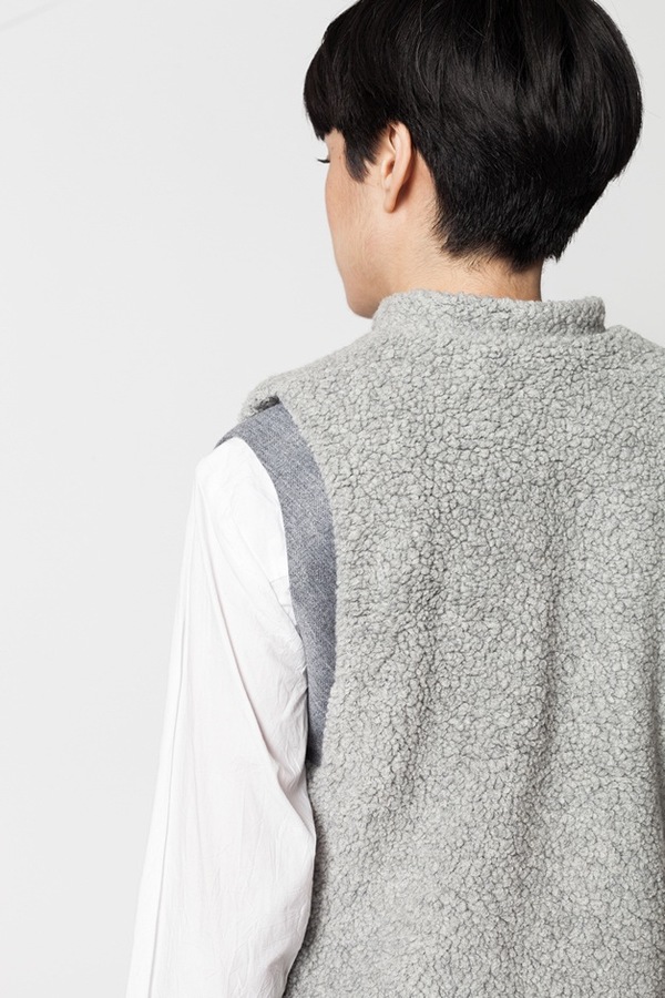 Reality Studio Sign-e Waistcoat - Gray Reality Studio Sign-e Waistcoat - Gray