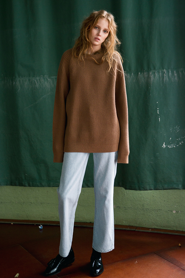 ANDERSSON BELL Raglan Oversized Sweater- Dark Grey ANDERSSON BELL Raglan Oversized Sweater- Dark Grey