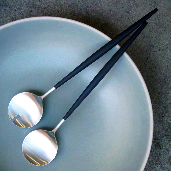 Goa brushed steel salad servers Goa brushed steel salad servers