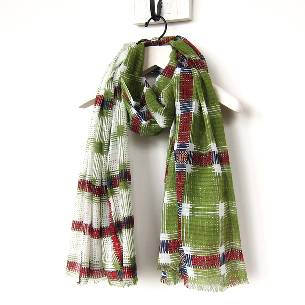 Épice plaid scarf - anis Épice plaid scarf - anis