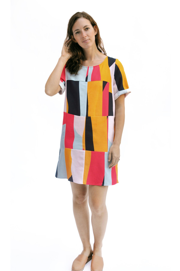 Dusen Dusen Swatch Super Check Dress Dusen Dusen Swatch Super Check Dress