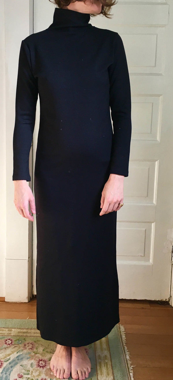 Sunja Link Knit Turtleneck Dress Sunja Link Knit Turtleneck Dress