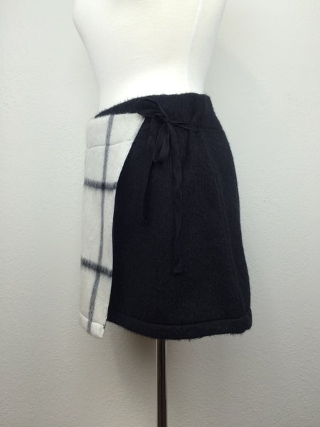 Atelier Delphine Slouchy Short Wrap Skirt Atelier Delphine Slouchy Short Wrap Skirt