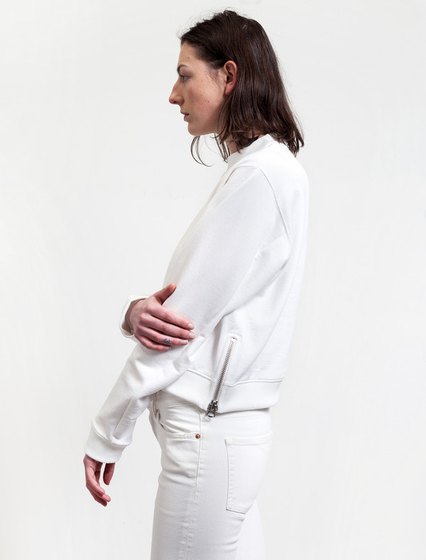 Acne Studios Bird Fleece Pearl White Acne Studios Bird Fleece Pearl White
