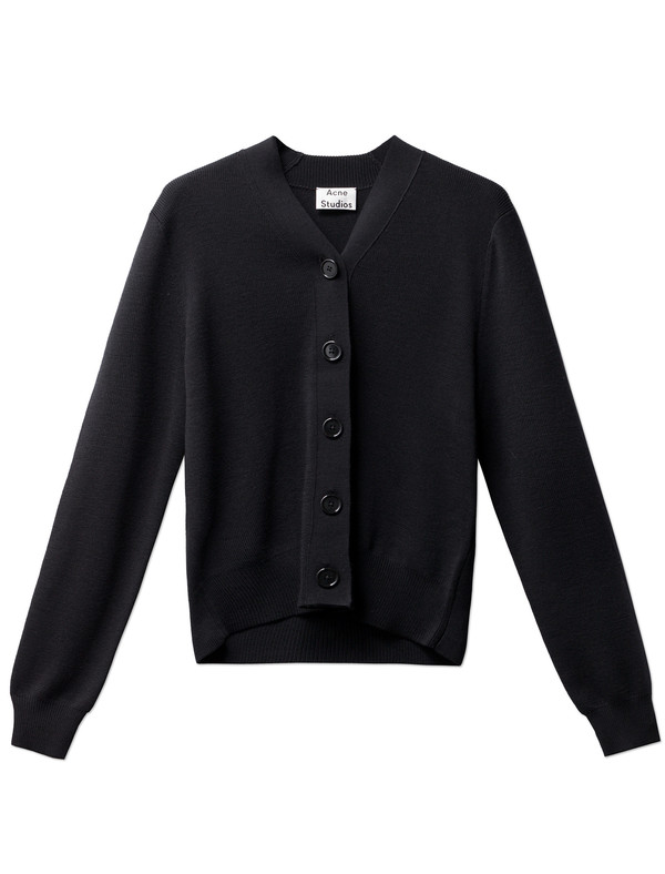 Acne Studios Canya Merino Black Acne Studios Canya Merino Black