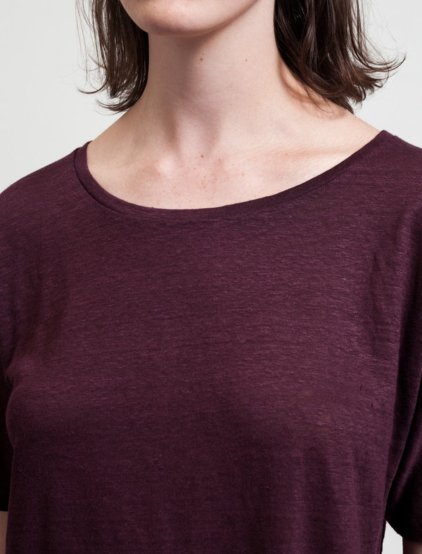 Acne Studios Nairobi Linen Aubergine Purple Acne Studios Nairobi Linen Aubergine Purple
