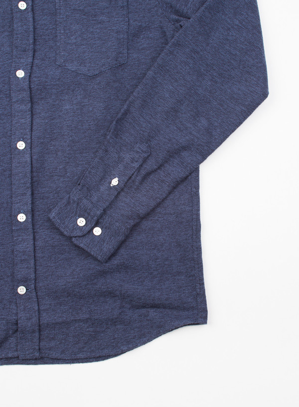 Men's Norse Projects Anton Brushed Dark Navy Men's Norse Projects Anton Brushed Dark Navy