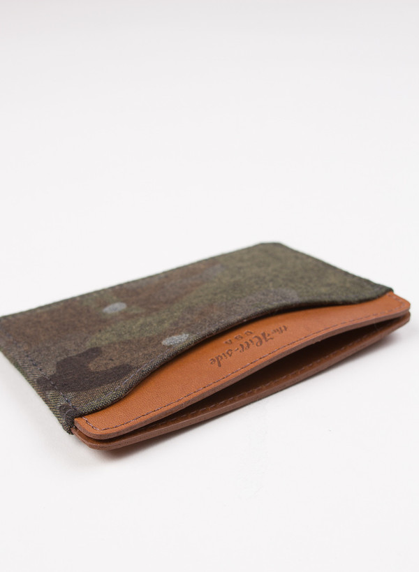 The Hill-Side Card Case Multi Cam Camo The Hill-Side Card Case Multi Cam Camo