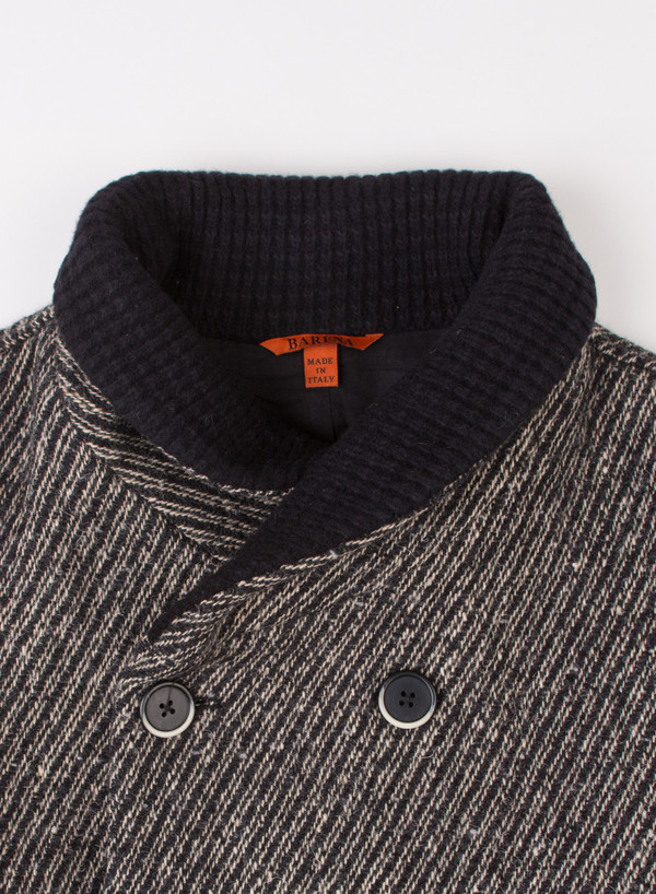Men's Barena Coat Torba Nero Men's Barena Coat Torba Nero