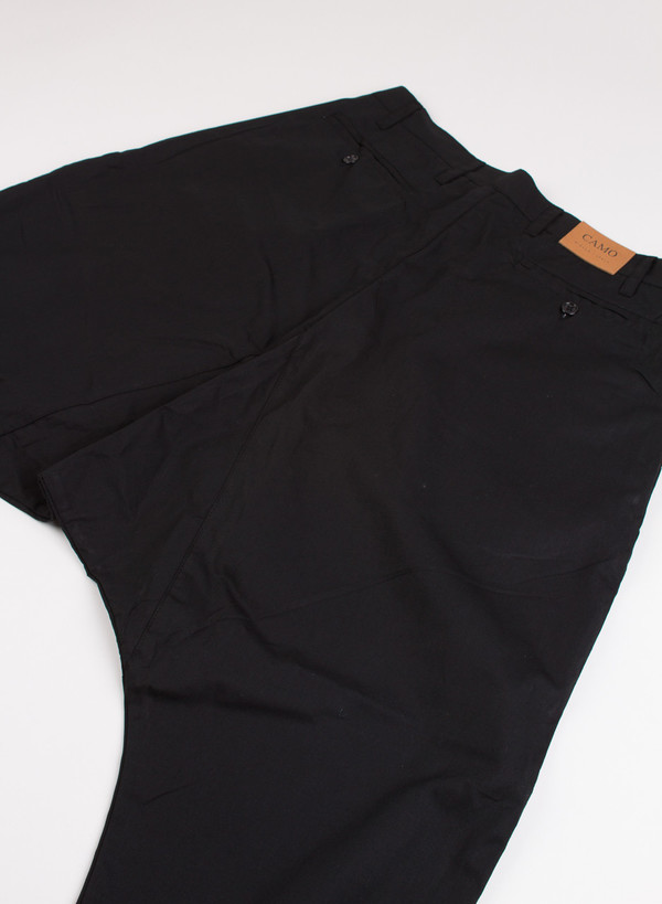 Men's Camo Fort Worth Rider Trousers Black Popeline Men's Camo Fort Worth Rider Trousers Black Popeline