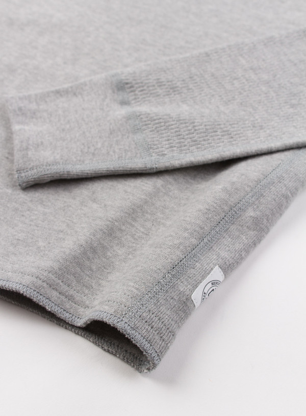 Men's Reigning Champ Hybrid Thermal Crewneck H Grey Men's Reigning Champ Hybrid Thermal Crewneck H Grey
