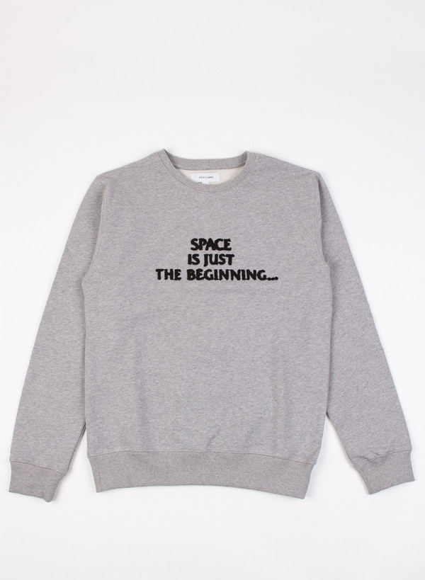 Men's Soulland Peci Sweat Grey Men's Soulland Peci Sweat Grey