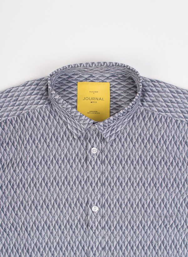 Men's Journal Quadron Shirt Insignia Blue Men's Journal Quadron Shirt Insignia Blue