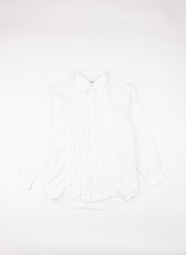 Men's Needles Ribbon Shirt White Men's Needles Ribbon Shirt White