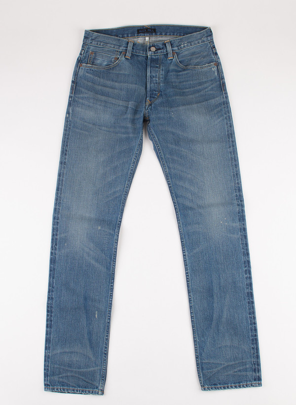 Men's Alex Mill Type A Denim Faded Blue Men's Alex Mill Type A Denim Faded Blue