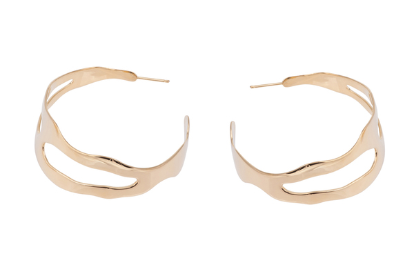 Shahla Karimi Paris Lake Large Hoop Earrings Shahla Karimi Paris Lake Large Hoop Earrings