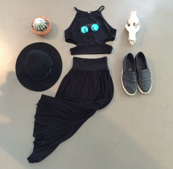 CLAYTON Gina Top & Cameron Skirt Set - Black CLAYTON Gina Top & Cameron Skirt Set - Black