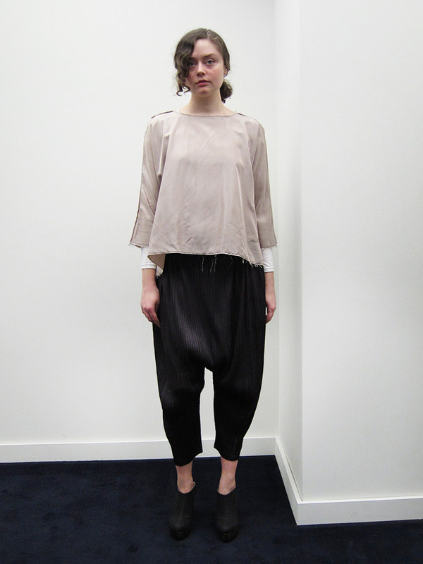 Alexa Stark Taffeta Silk Top Alexa Stark Taffeta Silk Top