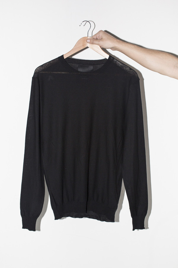Men's Assembly Black Antwerp Cotton Pullover Men's Assembly Black Antwerp Cotton Pullover