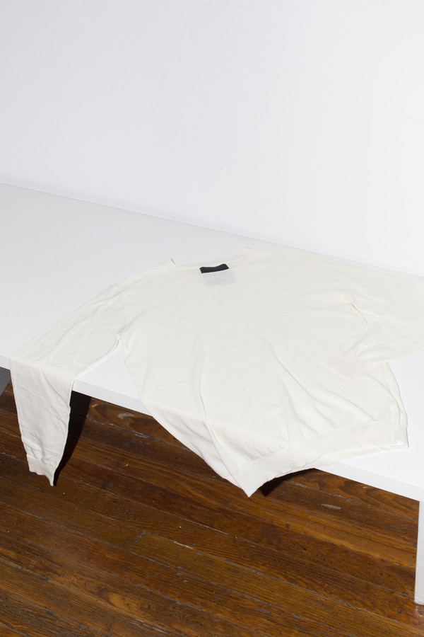 Assembly White Antwerp Cotton Pullover Assembly White Antwerp Cotton Pullover