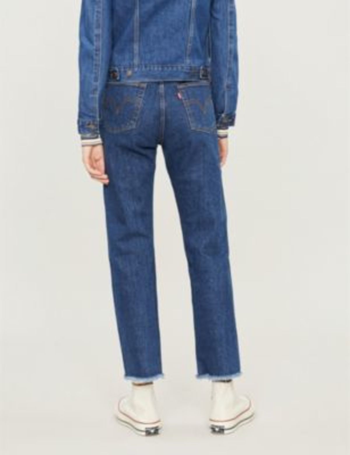 levi's wedgie straight jeans below the belt