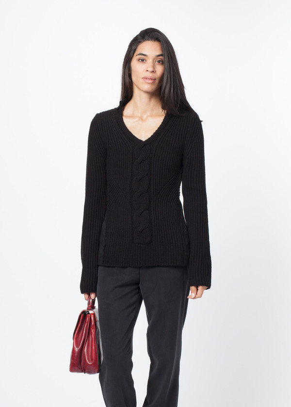 Rundholz Cable Center Pullover Rundholz Cable Center Pullover