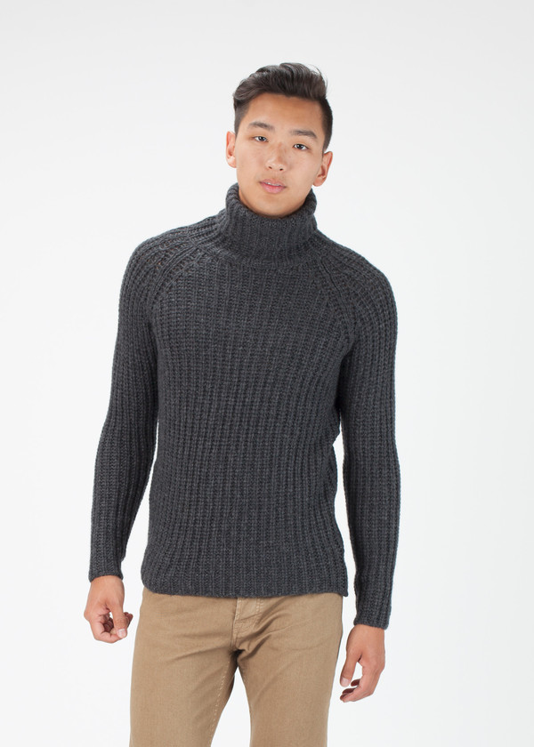 Men's Avant Toi Cable Knit Pullover Men's Avant Toi Cable Knit Pullover