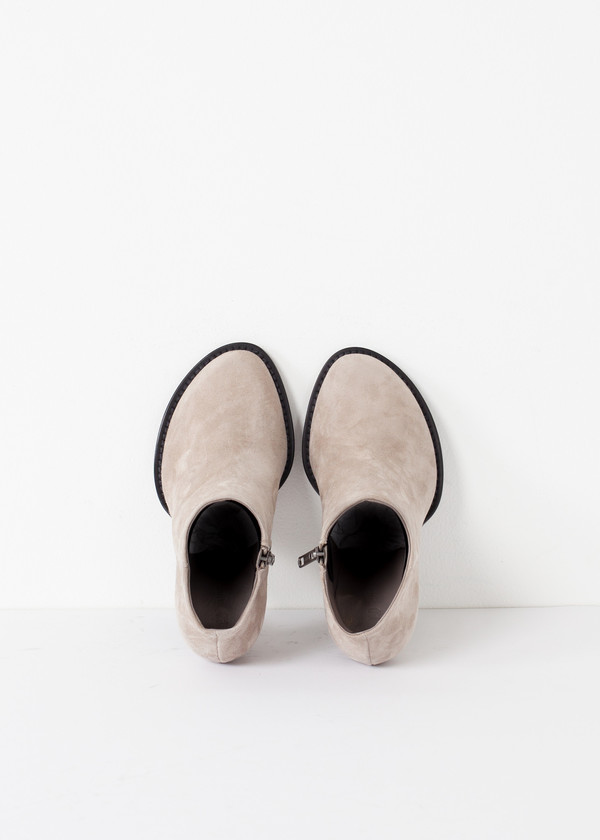 Ann Demeulemeester Camoscio Zip Heel Ann Demeulemeester Camoscio Zip Heel