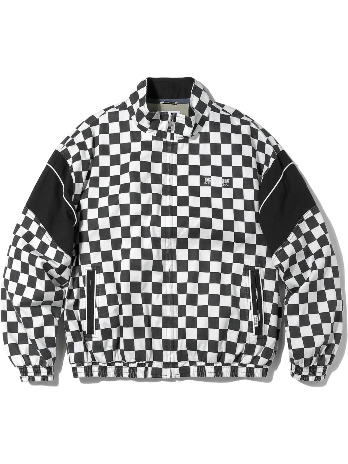 jaket checkerboard