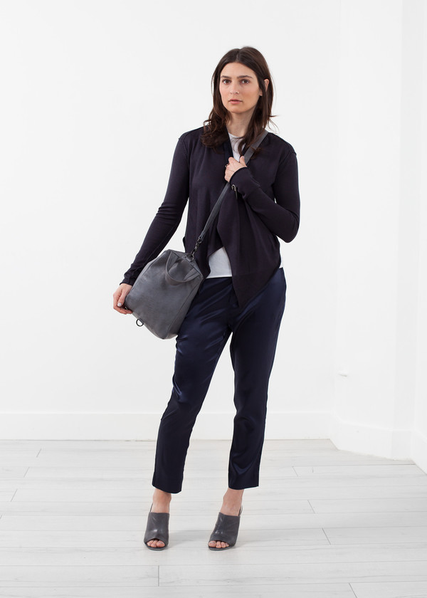 Lars Andersson Draped Neck Cardigan Lars Andersson Draped Neck Cardigan
