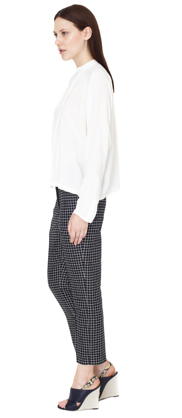 Apiece Apart Shirred Georgia Blouse Apiece Apart Shirred Georgia Blouse