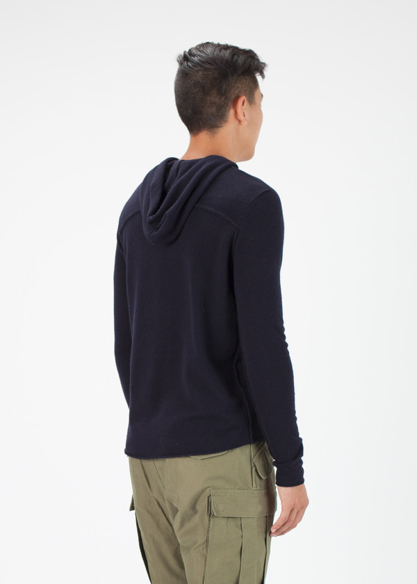Men's Avant Toi Hooded Knit Sweatshirt Men's Avant Toi Hooded Knit Sweatshirt