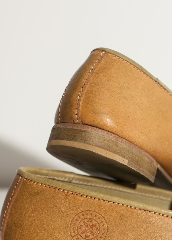 Verba Leather Loafer in Lime Verba Leather Loafer in Lime