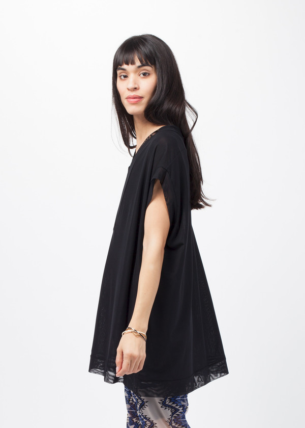 Amelia Toro Loose Fit Tulle Top Amelia Toro Loose Fit Tulle Top