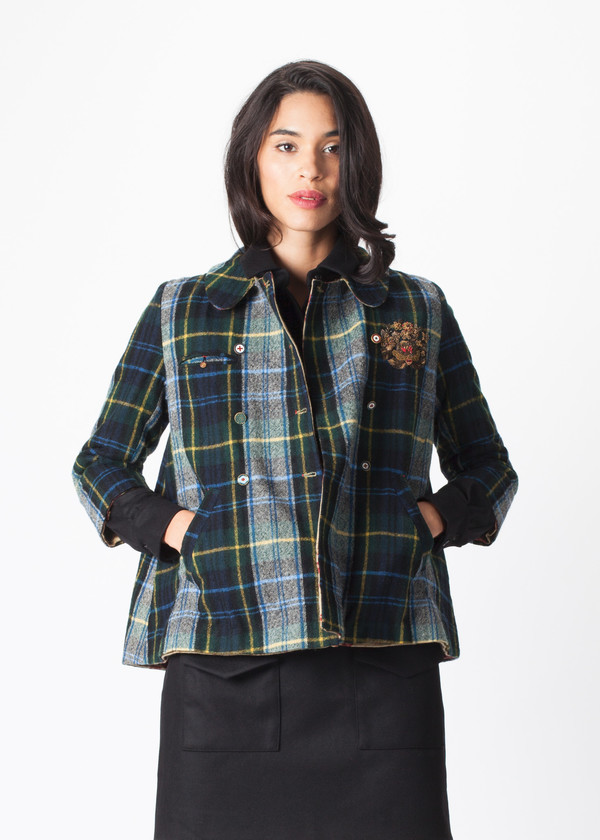 Mixed Button Jacket Mixed Button Jacket