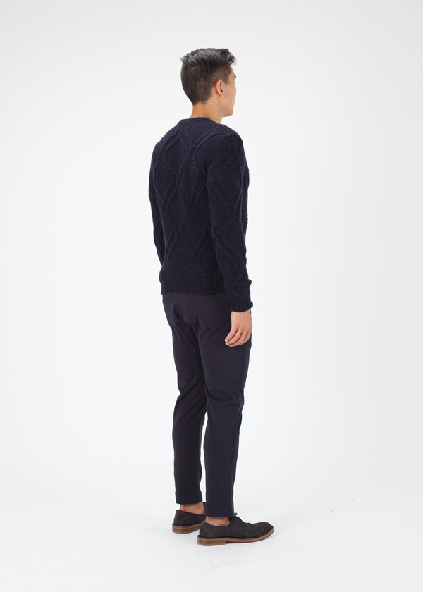Men's Avant Toi Pattern Knit Pullover Men's Avant Toi Pattern Knit Pullover