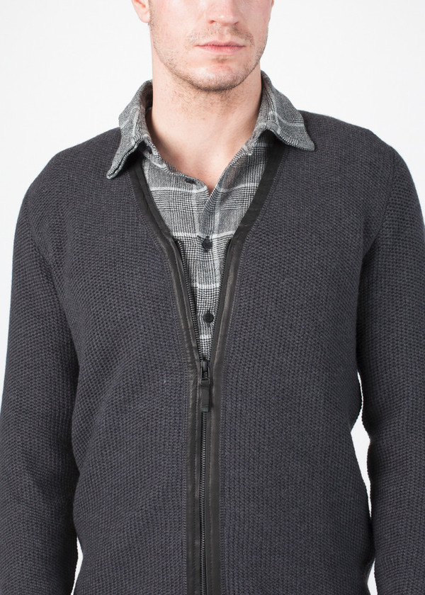 Men's Hannes Roether Ringo Zip Up Sweater Men's Hannes Roether Ringo Zip Up Sweater