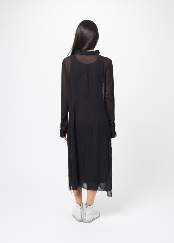 Sheer Button Dress Sheer Button Dress