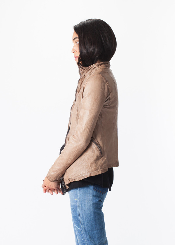 Giorgio Brato V Waist Leather Jacket Giorgio Brato V Waist Leather Jacket