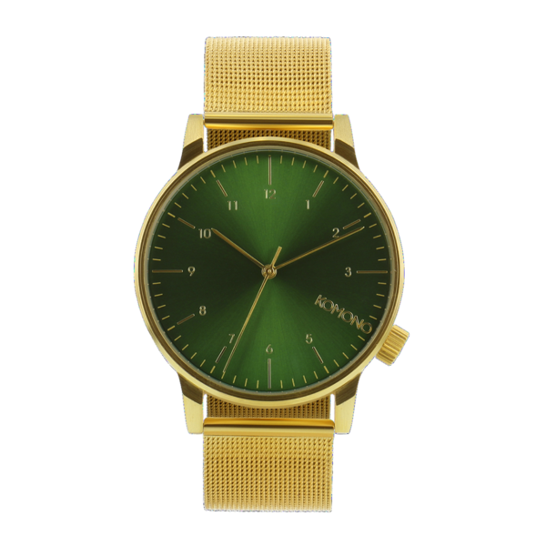 KOMONO MONTRE - WINSTON ROYALE OR/VERT KOMONO MONTRE - WINSTON ROYALE OR/VERT