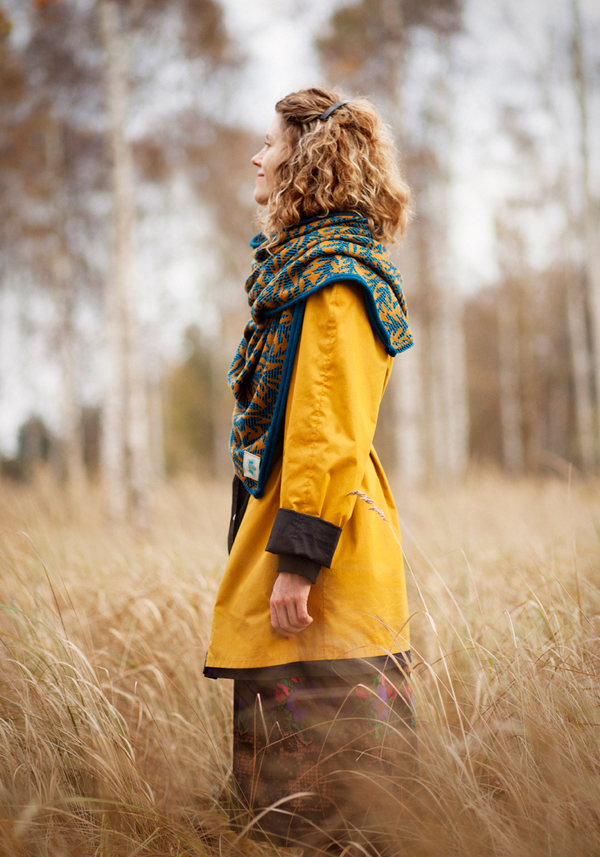Emdal Colorknit Kimono Scarf Emdal Colorknit Kimono Scarf
