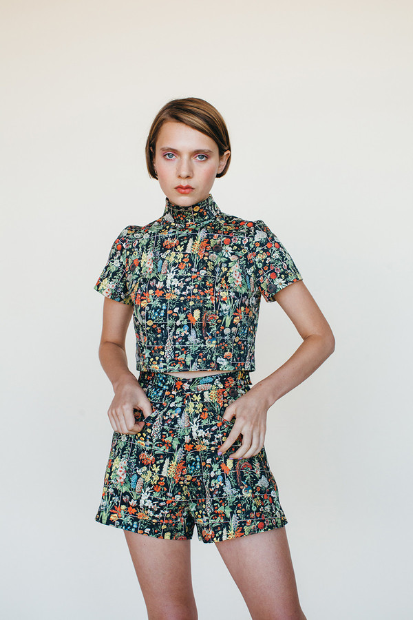 Cadet Shirt - Floral Print Cadet Shirt - Floral Print